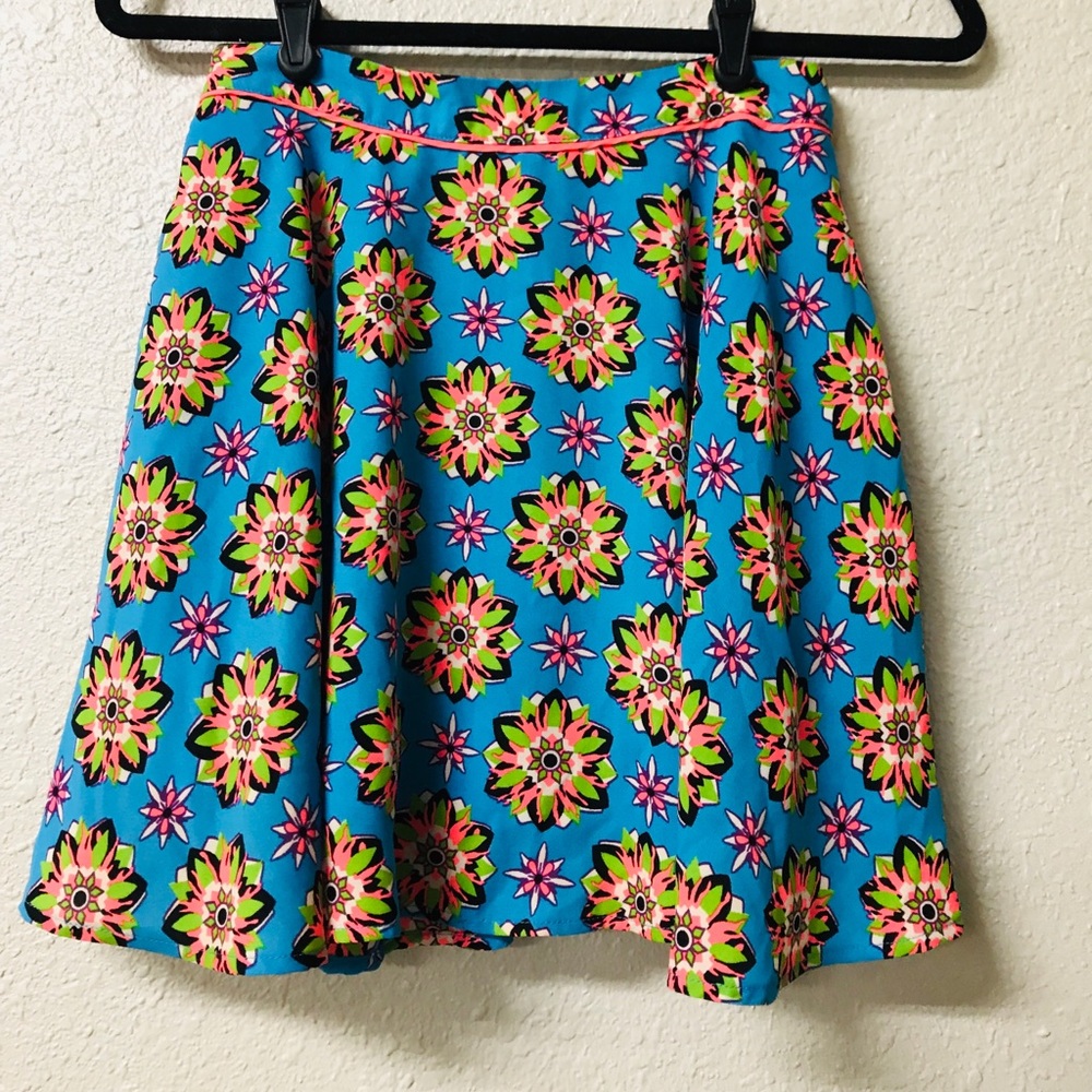 Vintage Flower Mini Skirt!